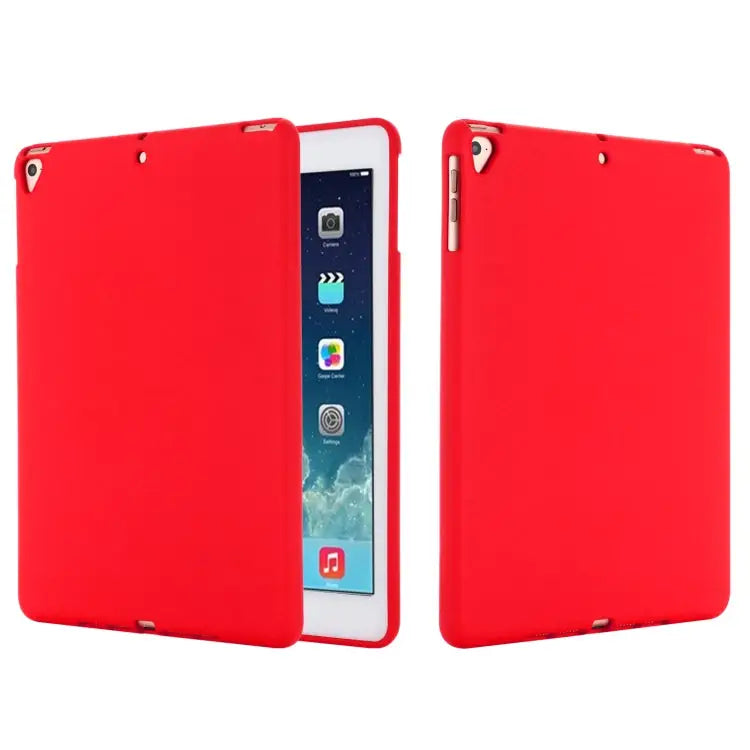 Solid Color Liquid Silicone Dropproof Full Coverage Protective Case For iPad Air 11 2024 / Air 2022 / 2020 10.9