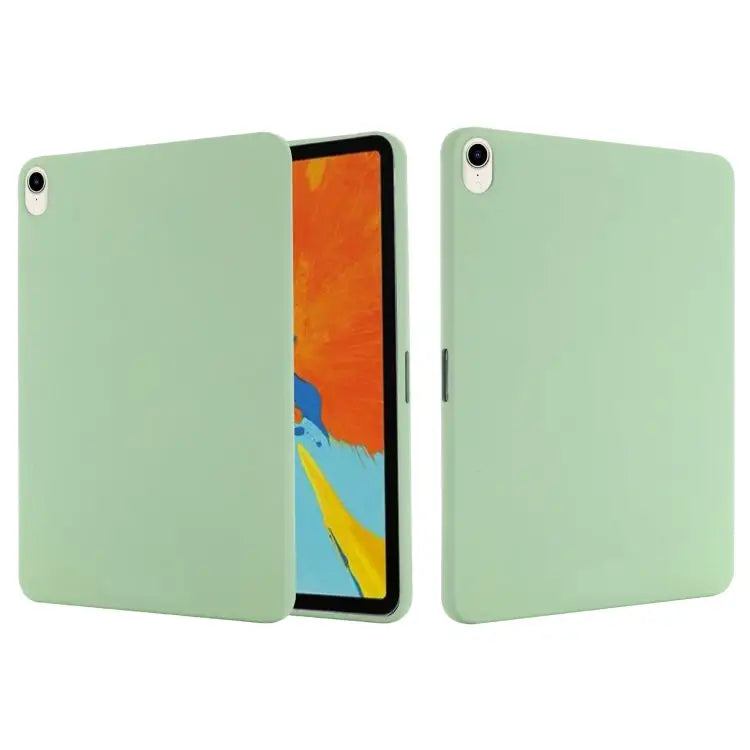 Solid Color Liquid Silicone Dropproof Full Coverage Tablet Case For iPad mini 6 / mini 2024 - For iPad mini 6 / mini