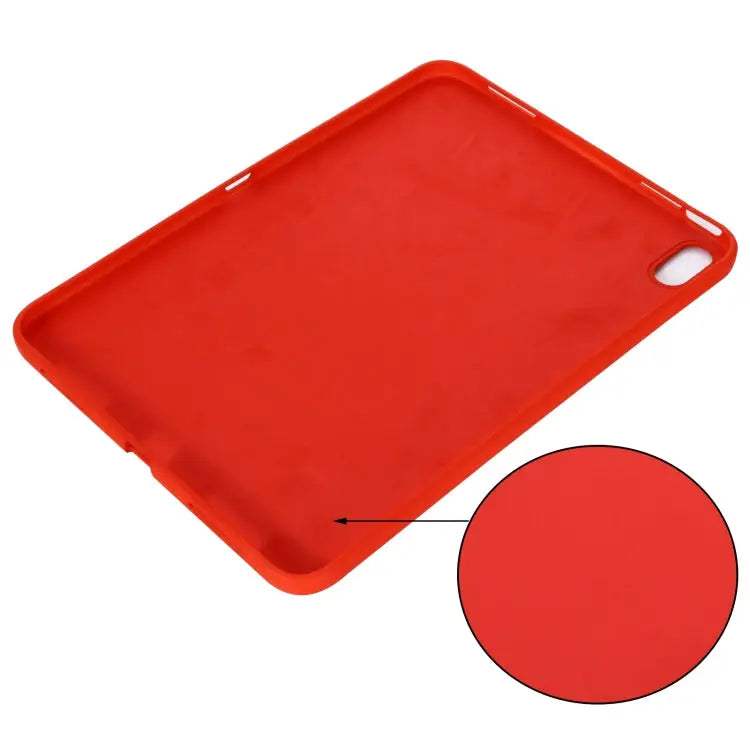 Solid Color Liquid Silicone Dropproof Full Coverage Tablet Case For iPad 10th Gen 10.9 2022 - Apple Accessories