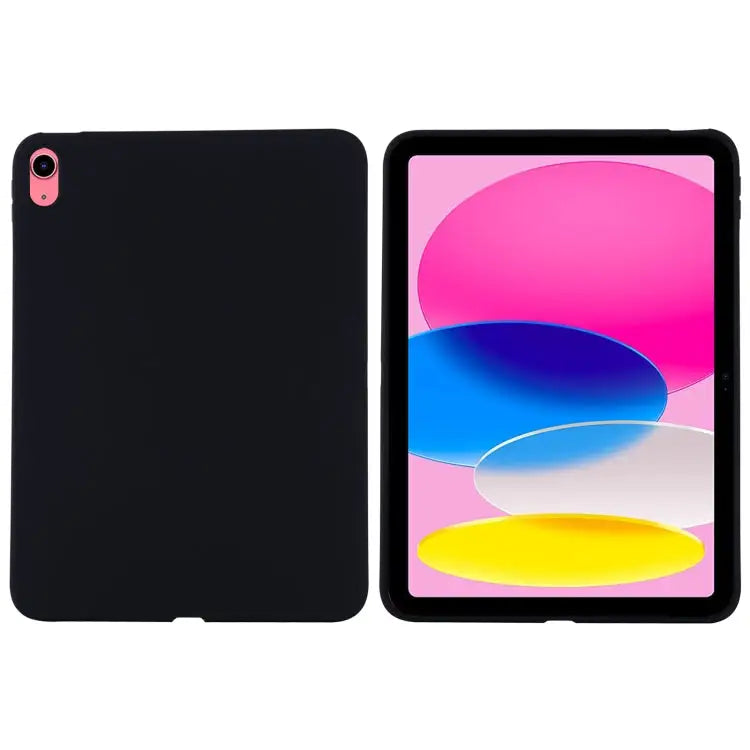 Solid Color Liquid Silicone Dropproof Full Coverage Tablet Case For iPad 10th Gen 10.9 2022 - For iPad 10th Gen 10.9