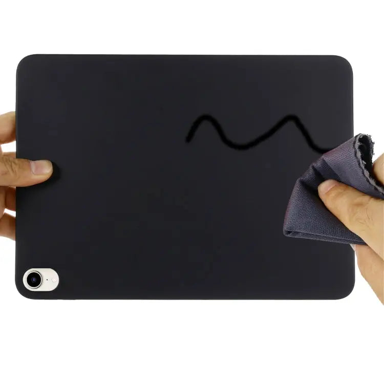 Solid Color Liquid Silicone Dropproof Full Coverage Tablet Case For iPad mini 6 / mini 2024 - Apple Accessories