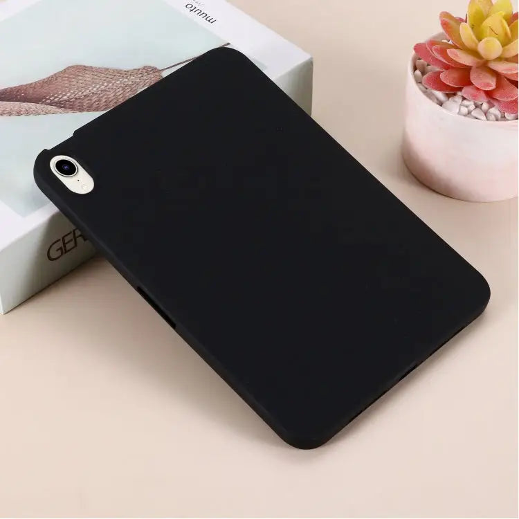 Solid Color Liquid Silicone Dropproof Full Coverage Tablet Case For iPad mini 6 / mini 2024 - Apple Accessories