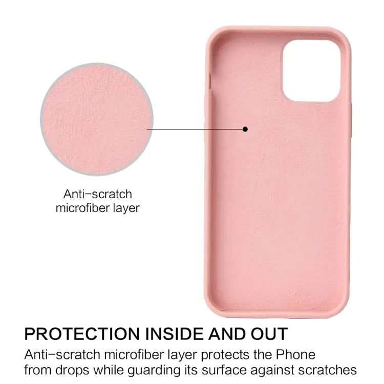 Solid Color Liquid Silicone Shockproof Protective Case For iPhone 12 Pro Max - Apple Accessories