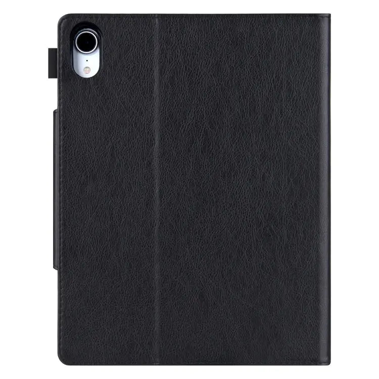 Solid Color Metal Buckle Leather Smart Tablet Case For iPad 10th Gen 10.9 2022 - Apple Accessories
