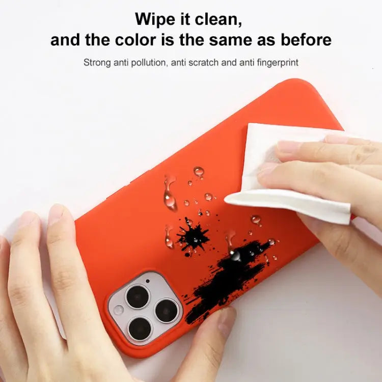 Solid Silicone Phone Case For iPhone 14 For iPhone 14 Plus - Apple Accessories
