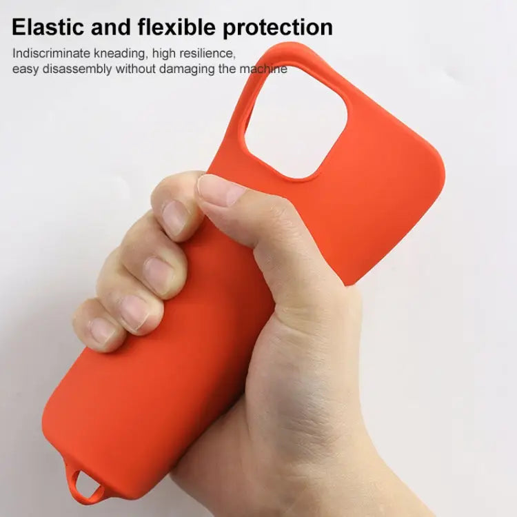 Solid Silicone Phone Case For iPhone 14 For iPhone 14 Plus - Apple Accessories