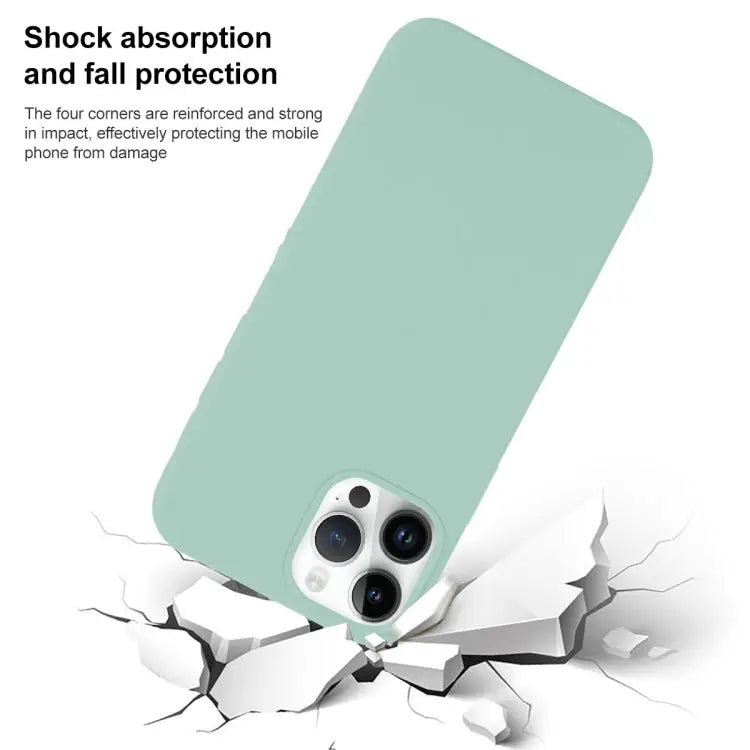 Solid Silicone Phone Case For iPhone 14 For iPhone 14 Plus - Apple Accessories
