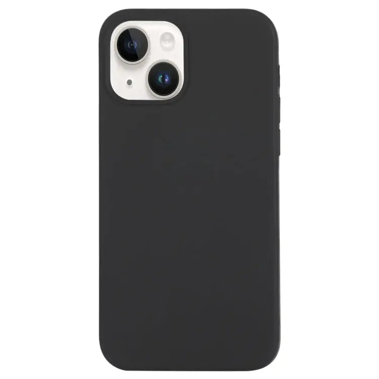 Solid Silicone Phone Case For iPhone 14 For iPhone 14 Plus - For iPhone 14 Plus / Ash - Apple Accessories