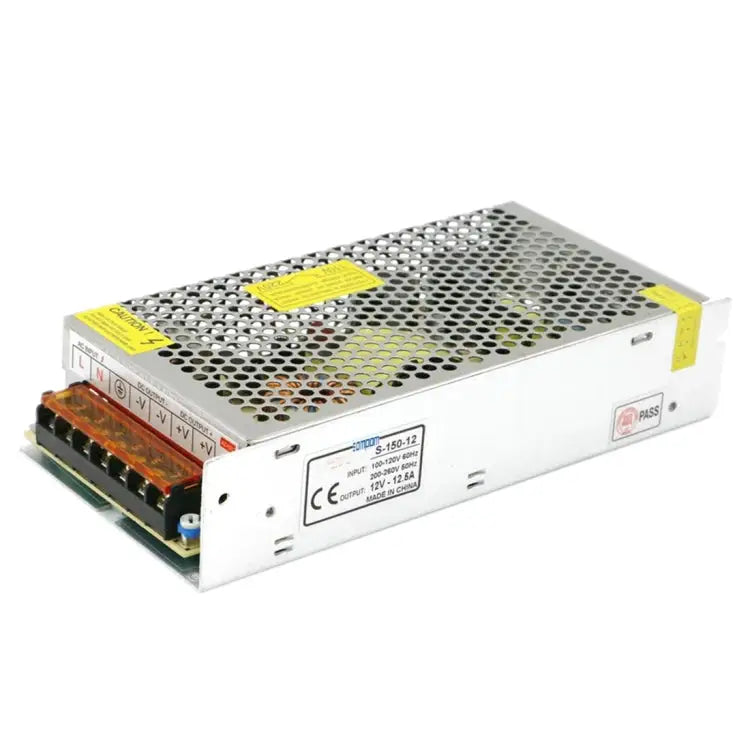 SOMPOM S-150-12 150W 12V 12.5A Iron Shell Driver LED Light Strip Lighting Monitor Power Supply 150W 12.5A - 150W 12.5A
