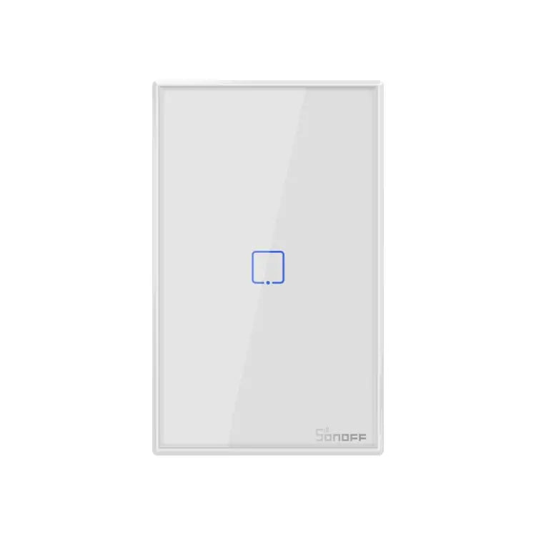Sonoff T2 Touch 120mm Tempered Glass Panel Wall Switch Smart Home Light Touch Switch Compatible with Alexa and Google
