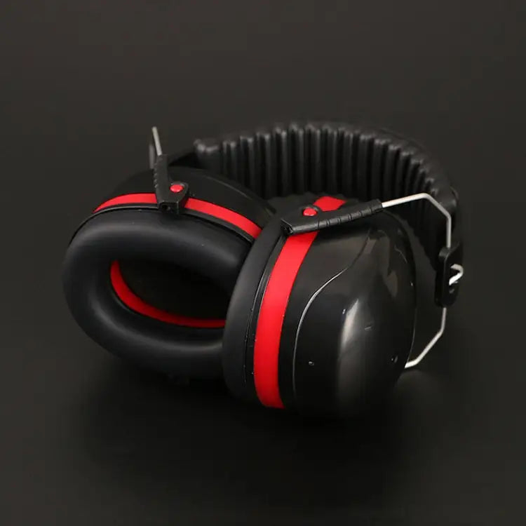 Soundproof Earmuffs Noise-Proof Sleep Earmuffs Industrial Protective Earmuffs Ear Caps Red Black Blue Black Black