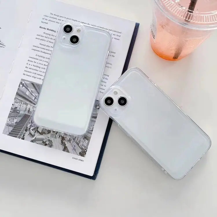 Space Fine Hole Transparent TPU Shockproof Protective Case For iPhone 14 For iPhone 14 Max For iPhone 14 Pro For iPhone