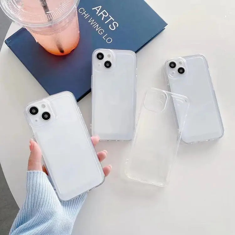 Space Fine Hole Transparent TPU Shockproof Protective Case For iPhone 14 For iPhone 14 Max For iPhone 14 Pro For iPhone