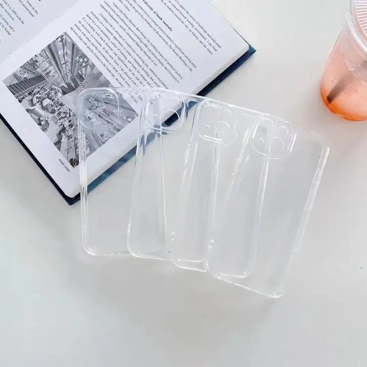 Space Fine Hole Transparent TPU Shockproof Protective Case For iPhone 14 For iPhone 14 Max For iPhone 14 Pro For iPhone