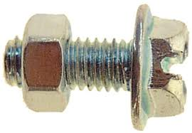 QB0202A spatbordbout m5x12+moer M5 per 1