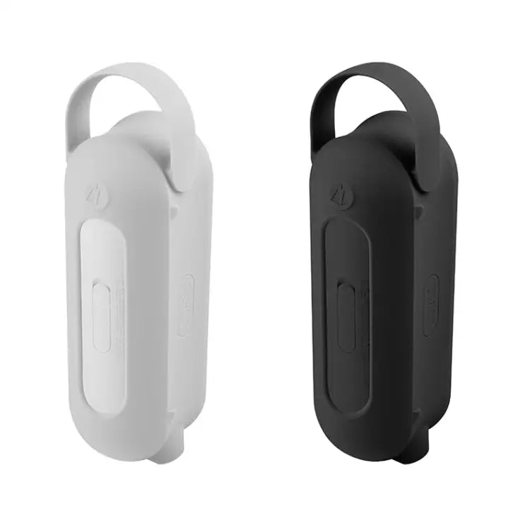 Speaker Silicone Protective Cover for Beats Pill + Black Light Grey - Black