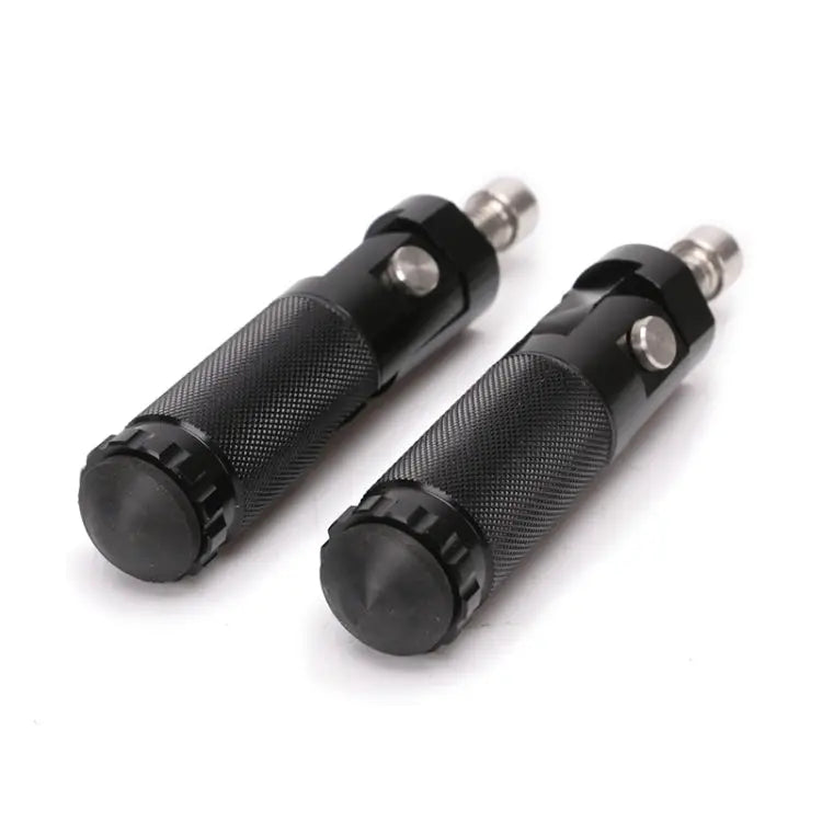 Speedpark 1 Pair Universal Folding Footrests Footpegs Foot Rests Pegs Rear Pedals Set 8mm Install Bolts