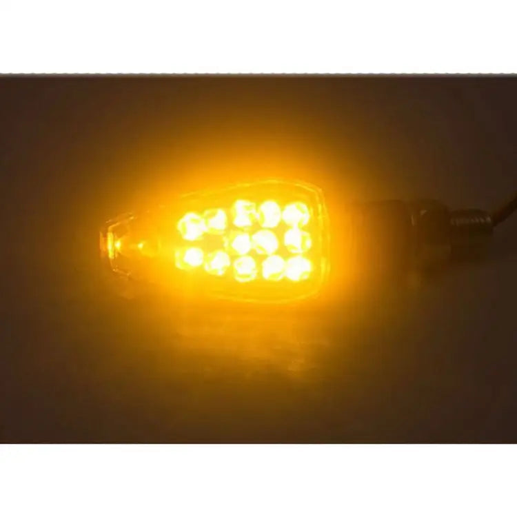 Speedpark Motorcycle Modified Turn Signal Light Triangular Arrow Turning Reminder Light HF036 - HF036