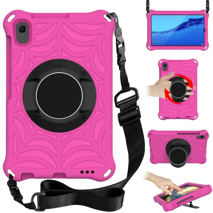 Spider King EVA Protective Case with Adjustable Shoulder Strap & Holder For Amazon Kindle Fire HD 8 2020 For iPad Mini