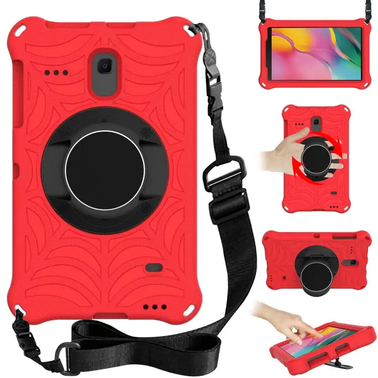 Spider King EVA Protective Case with Adjustable Shoulder Strap & Holder For Samsung Galaxy Tab A 8.0 2018 SM-T387W