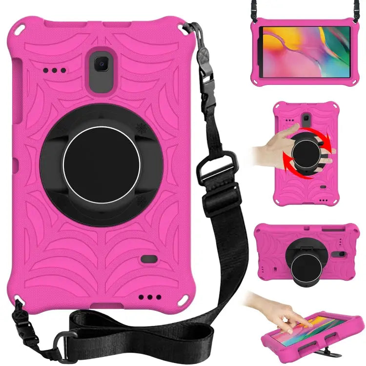 Spider King EVA Protective Case with Adjustable Shoulder Strap & Holder For Samsung Galaxy Tab A 8.0 2018 SM-T387W