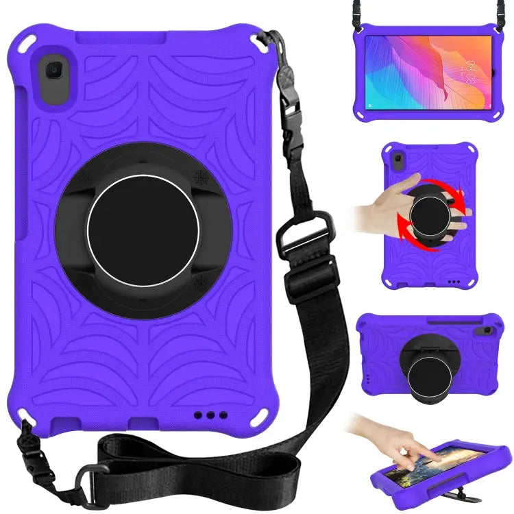 Spider King EVA Protective Case with Adjustable Shoulder Strap & Holder For Huawei MediaPad T5 For Huawei MatePad T 8
