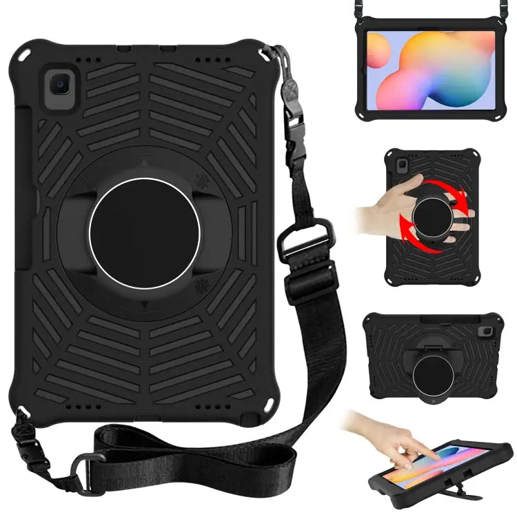 Spider King EVA Protective Case with Adjustable Shoulder Strap & Holder & Pen Slot For Samsung Galaxy Tab A7 10.4 2020