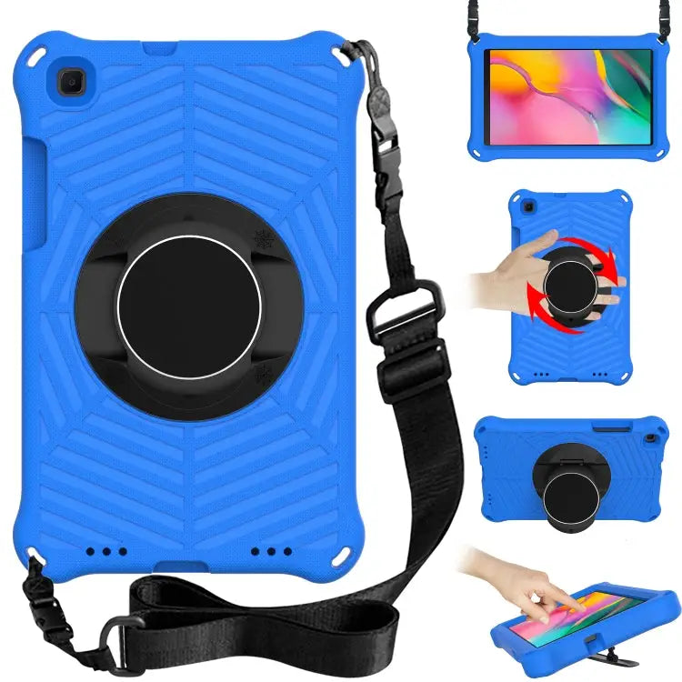 Spider King EVA Protective Case with Adjustable Shoulder Strap & Holder For Samsung Galaxy Tab A 8.0 2018 SM-T387W