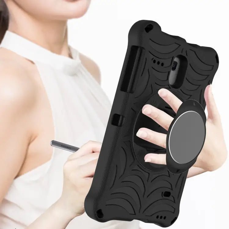 Spider King EVA Protective Case with Adjustable Shoulder Strap & Holder For Samsung Galaxy Tab A 8.0 2018 SM-T387W