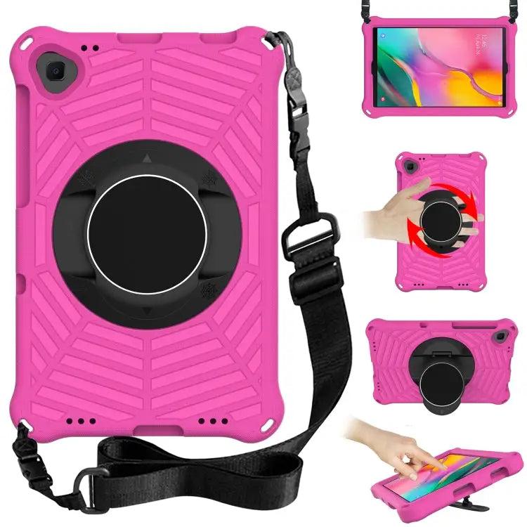 Spider King EVA Protective Case with Adjustable Shoulder Strap & Holder For Samsung Galaxy Tab A 8.0 2018 SM-T387W
