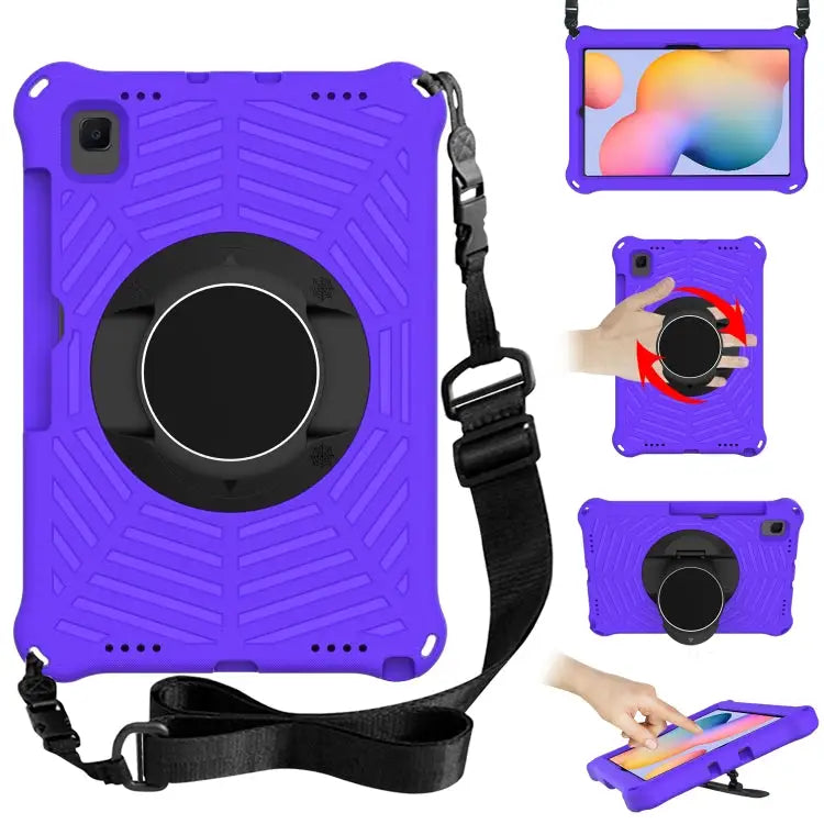 Spider King EVA Protective Case with Adjustable Shoulder Strap & Holder & Pen Slot For Samsung Galaxy Tab A7 10.4 2020
