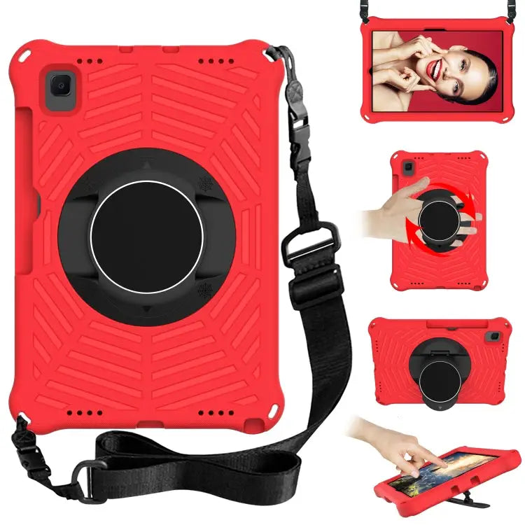Spider King EVA Protective Case with Adjustable Shoulder Strap & Holder & Pen Slot For Samsung Galaxy Tab A7 10.4 2020