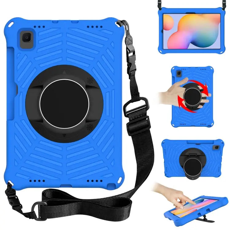 Spider King EVA Protective Case with Adjustable Shoulder Strap & Holder & Pen Slot For Samsung Galaxy Tab A7 10.4 2020
