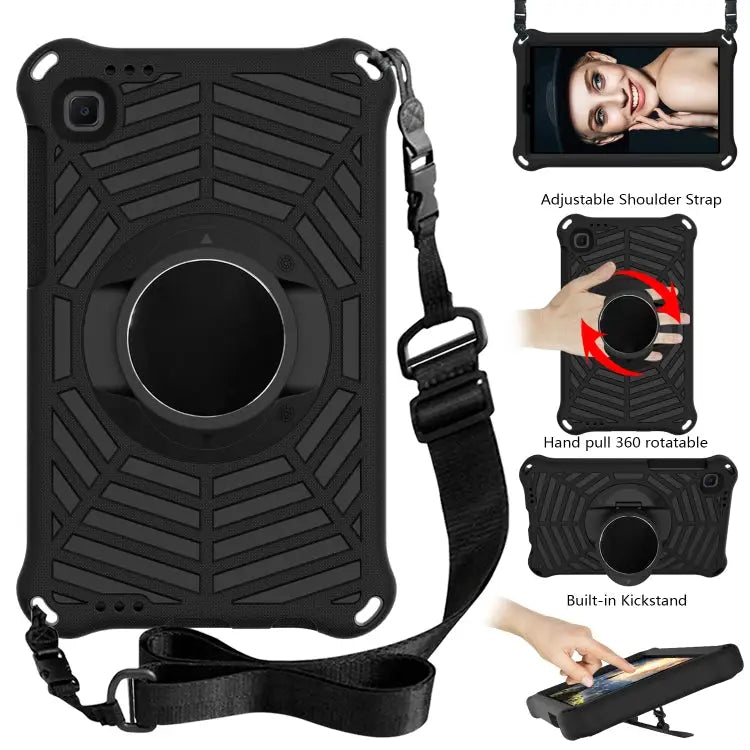 Spider King EVA Protective Case with Adjustable Shoulder Strap & Holder For Samsung Galaxy Tab A7 Lite 8.7 SM-T220