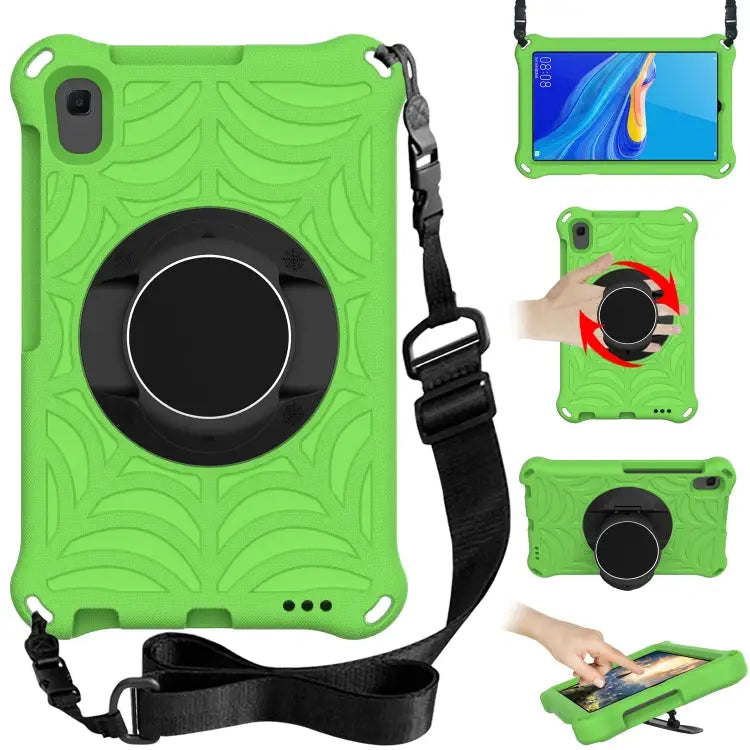 Spider King EVA Protective Case with Adjustable Shoulder Strap & Holder For Amazon Kindle Fire HD 8 2020 For iPad Mini