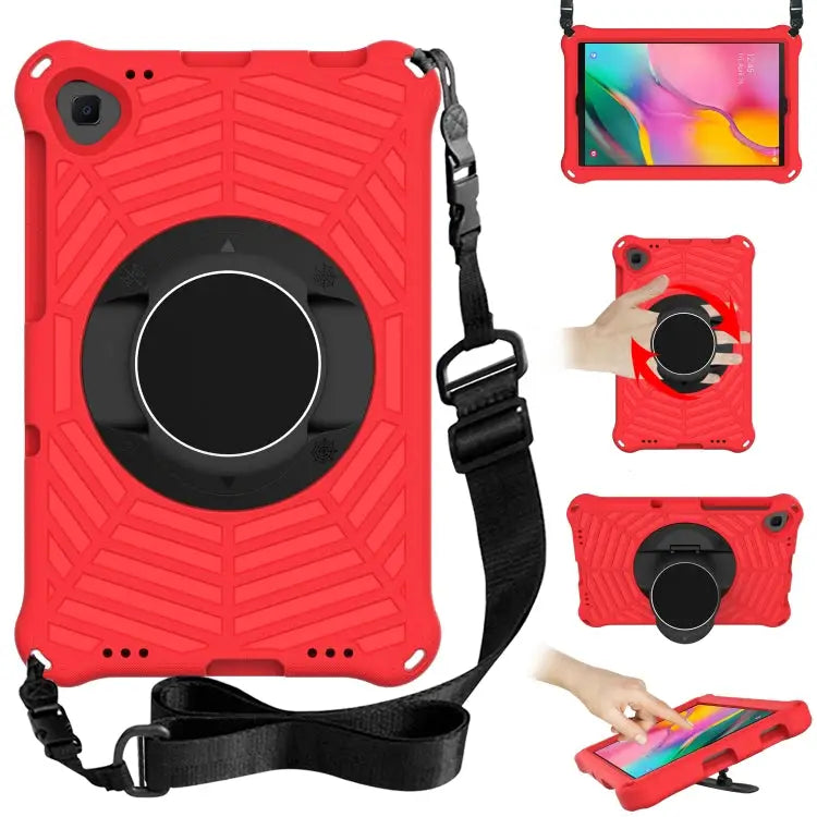 Spider King EVA Protective Case with Adjustable Shoulder Strap & Holder For Samsung Galaxy Tab A 8.0 2018 SM-T387W
