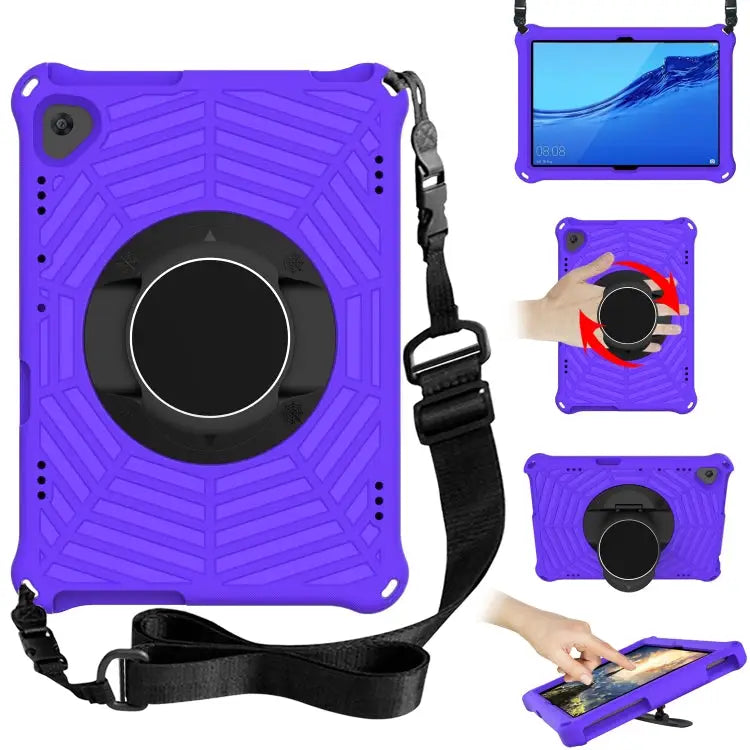Spider King EVA Protective Case with Adjustable Shoulder Strap & Holder For Huawei MediaPad T5 For Huawei MatePad T 8