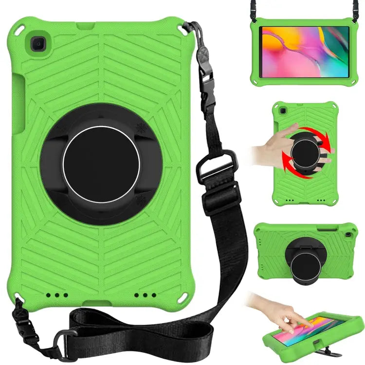 Spider King EVA Protective Case with Adjustable Shoulder Strap & Holder For Samsung Galaxy Tab A 8.0 2018 SM-T387W