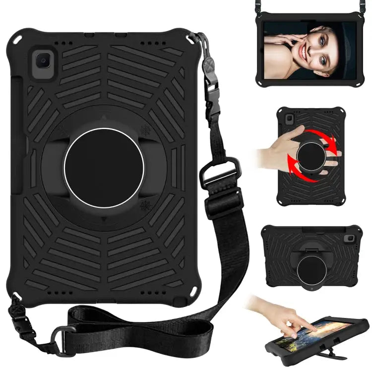 Spider King EVA Protective Case with Adjustable Shoulder Strap & Holder & Pen Slot For Samsung Galaxy Tab A7 10.4 2020