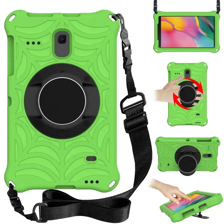 Spider King EVA Protective Case with Adjustable Shoulder Strap & Holder For Samsung Galaxy Tab A 8.0 2018 SM-T387W