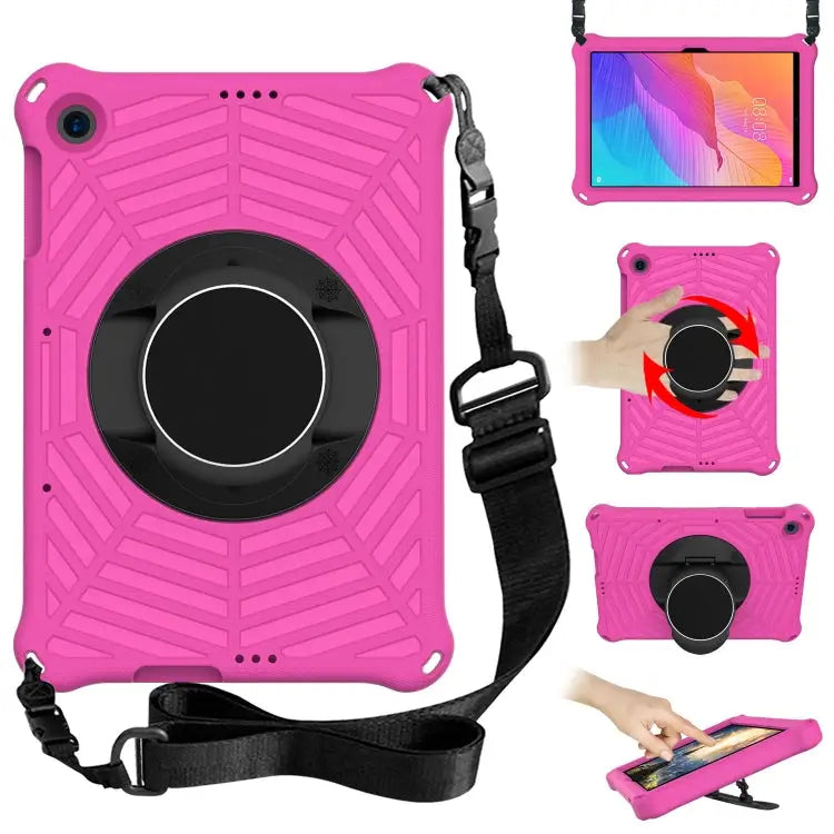 Spider King EVA Protective Case with Adjustable Shoulder Strap & Holder For Huawei MediaPad T5 For Huawei MatePad T 8