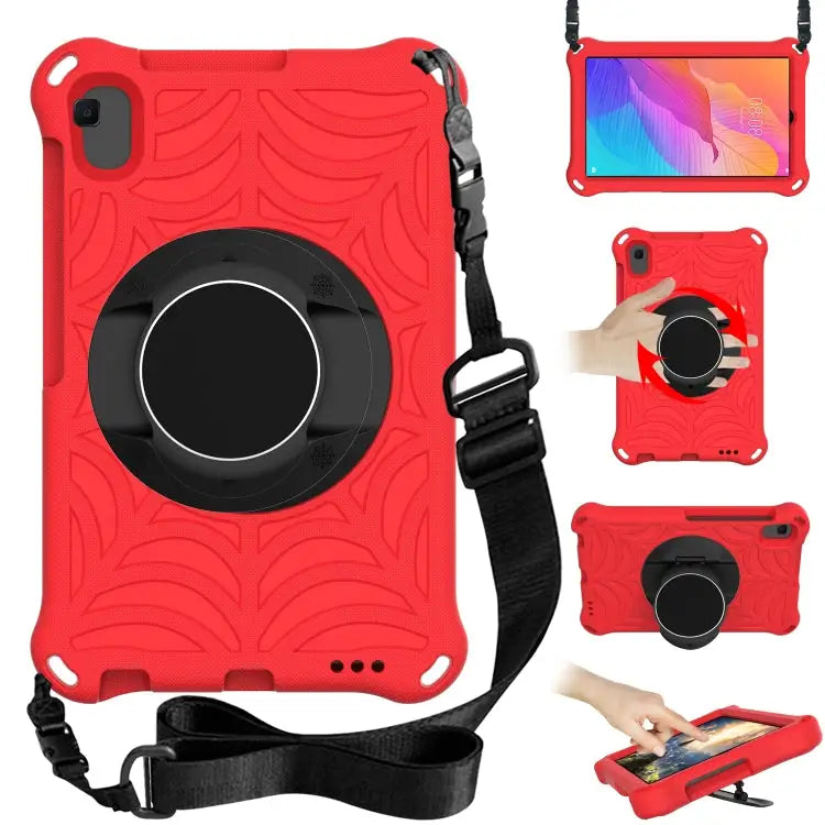 Spider King EVA Protective Case with Adjustable Shoulder Strap & Holder For Huawei MediaPad T5 For Huawei MatePad T 8