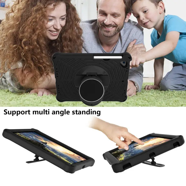 Spider King EVA Protective Case with Adjustable Shoulder Strap & Holder & Pen Slot For iPad 9.7 2018 & 2017 / Pro 9.7