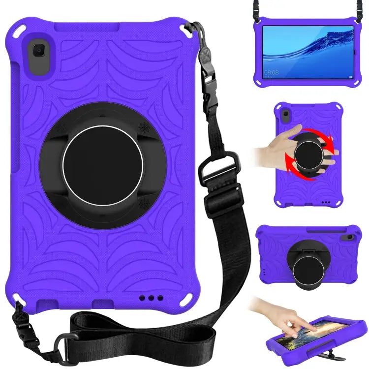 Spider King EVA Protective Case with Adjustable Shoulder Strap & Holder For Amazon Kindle Fire HD 8 2020 For iPad Mini
