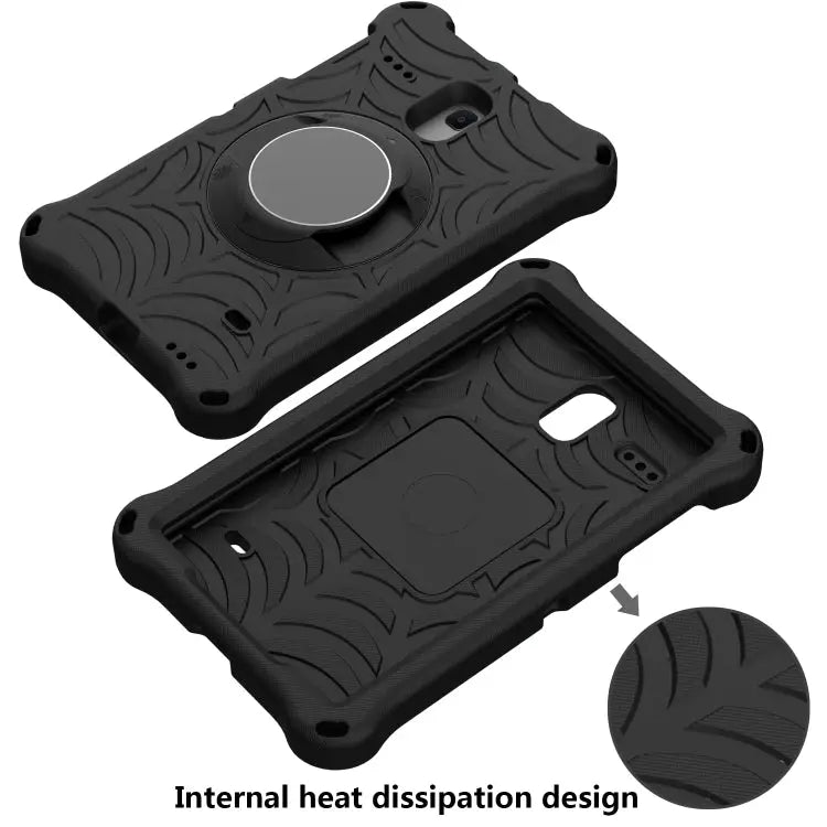 Spider King EVA Protective Case with Adjustable Shoulder Strap & Holder For Samsung Galaxy Tab A 8.0 2018 SM-T387W