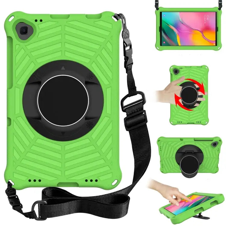 Spider King EVA Protective Case with Adjustable Shoulder Strap & Holder For Samsung Galaxy Tab A 8.0 2018 SM-T387W