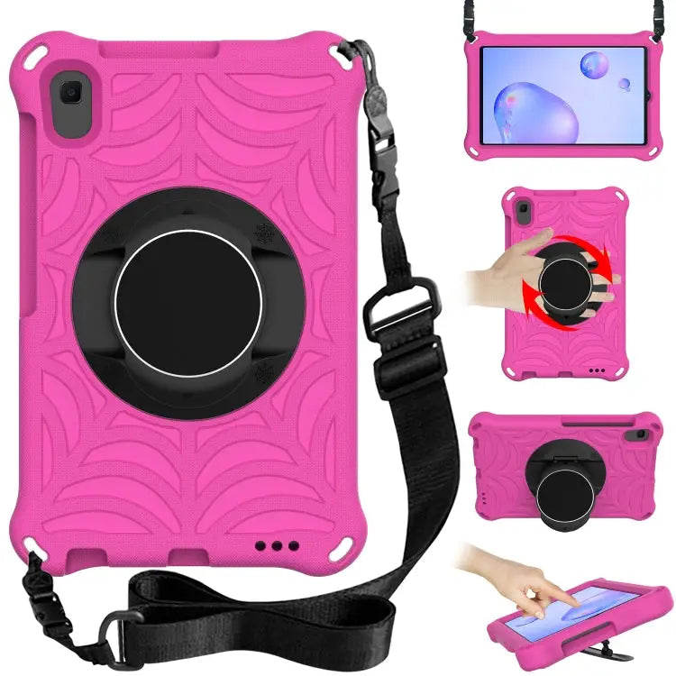 Spider King EVA Protective Case with Adjustable Shoulder Strap & Holder For Samsung Galaxy Tab A 8.0 2018 SM-T387W