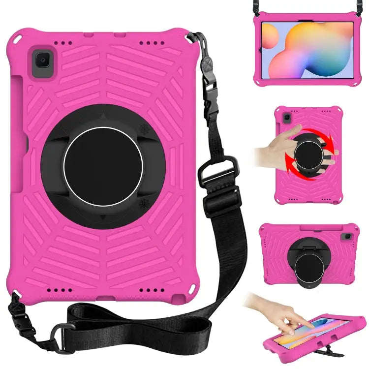 Spider King EVA Protective Case with Adjustable Shoulder Strap & Holder & Pen Slot For Samsung Galaxy Tab A7 10.4 2020