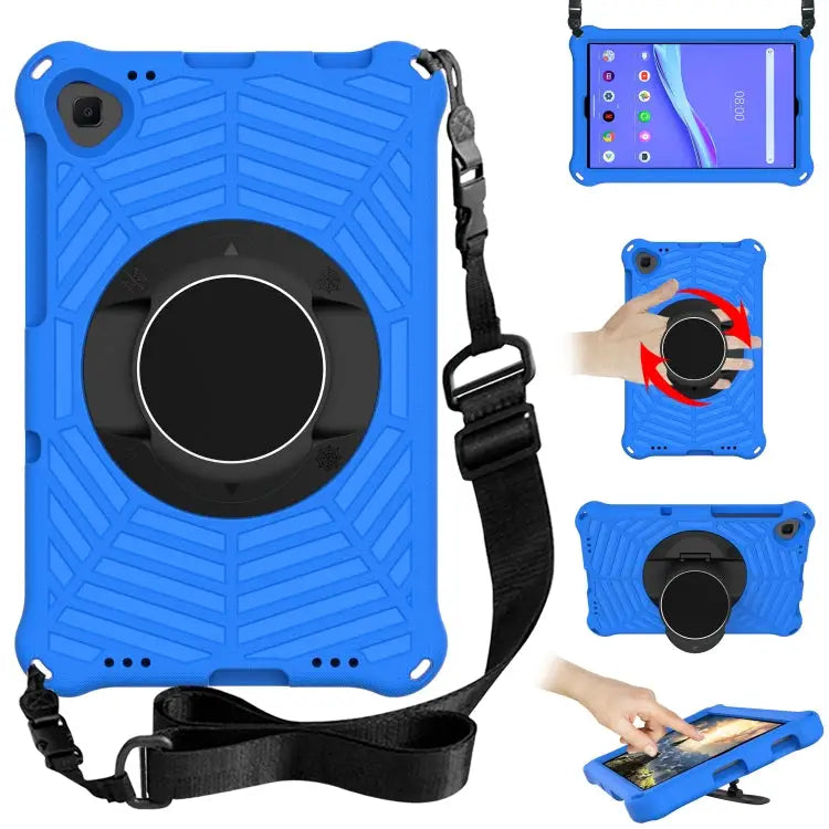 Spider King EVA Protective Case with Adjustable Shoulder Strap & Holder For Lenovo M10 Plus TB-X606F For Lenovo M10 FHD