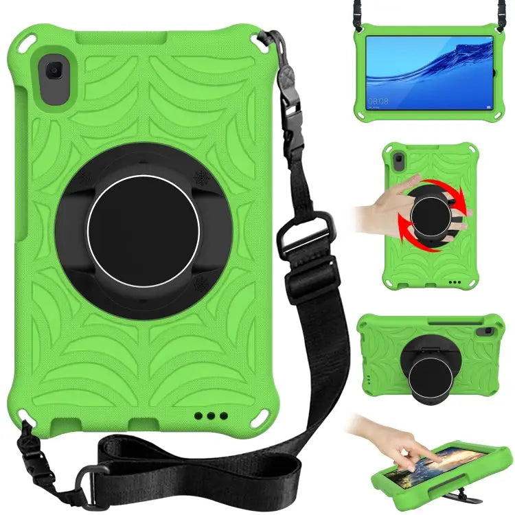 Spider King EVA Protective Case with Adjustable Shoulder Strap & Holder For Amazon Kindle Fire HD 8 2020 For iPad Mini
